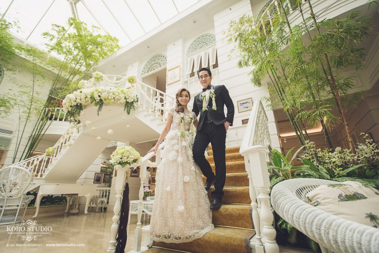 Wedding Reception Janthima and Amorn at Mandarin Oriental Bangkok Thailand Best Wedding