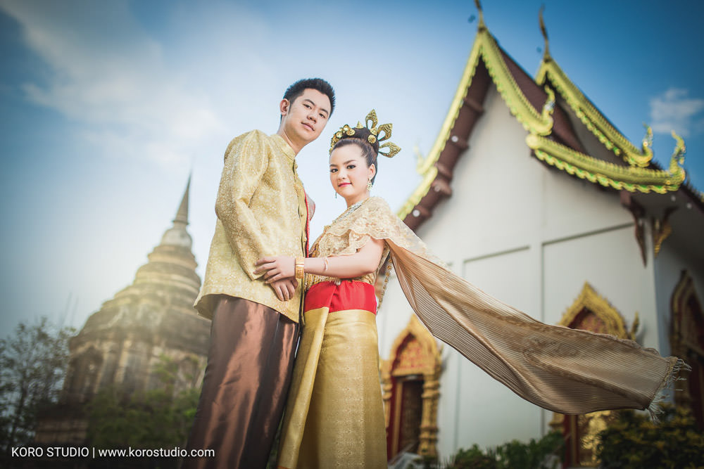 pre wedding wedding engagement candy and winter at chiang mai from