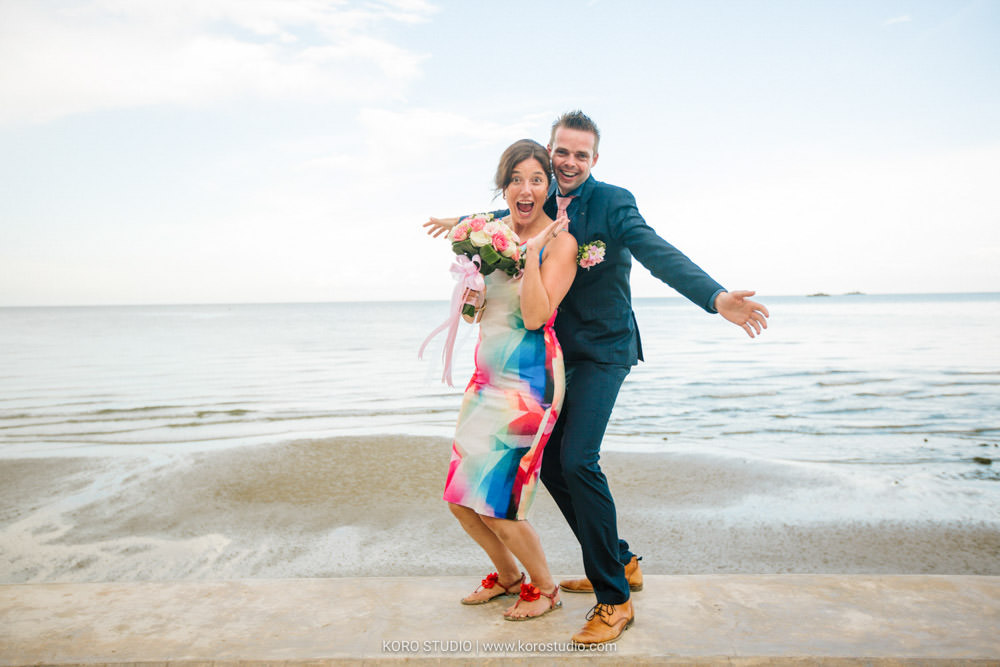 Just The Two Of Us X2 Beach Wedding At Rest Detail Hotel Hua Hin Koro Studio Wedding Photographer And Cinematographer Www Korostudio Line