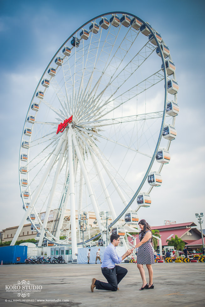 Asiatique The Riverfront Pre Wedding / Wedding Engagement Bhag and Zhenya from Indian 37 Indian Pre-Wedding in Bangkok at Asiatique