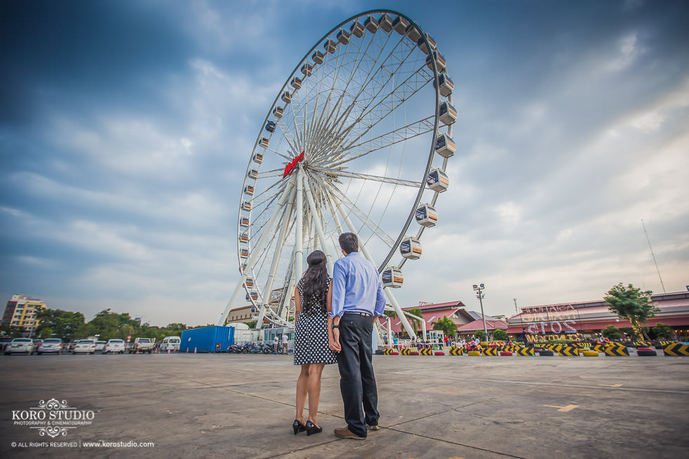 Asiatique The Riverfront Pre Wedding / Wedding Engagement Bhag and Zhenya from Indian 5 Indian Pre-Wedding in Bangkok at Asiatique