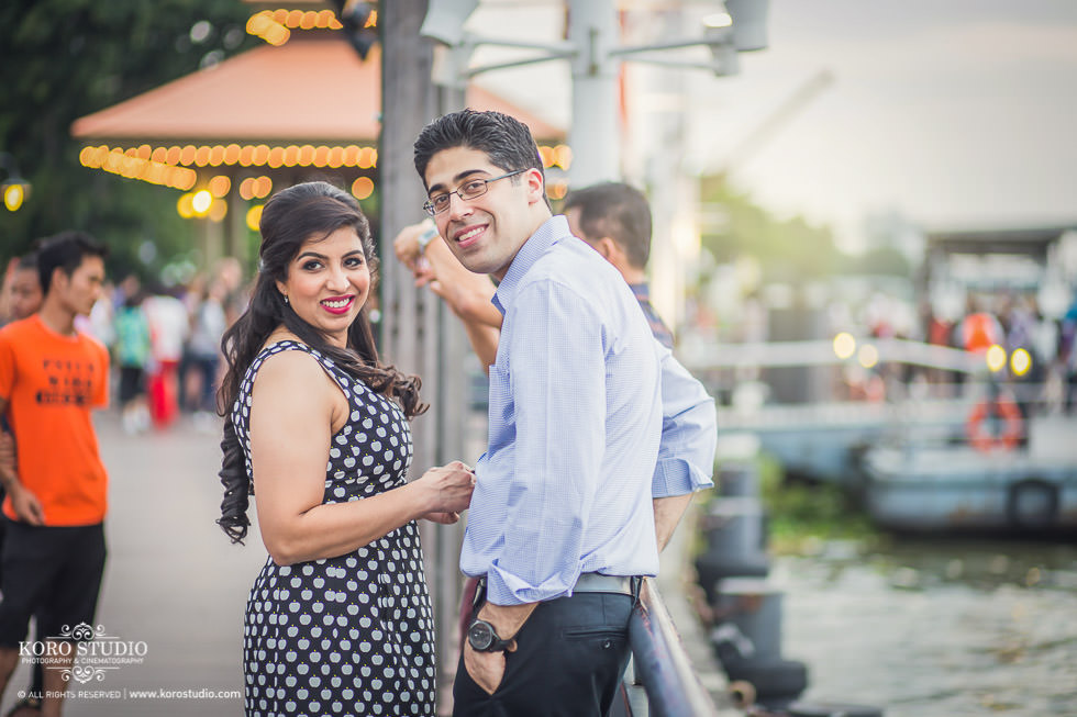 Asiatique The Riverfront Pre Wedding / Wedding Engagement Bhag and Zhenya from Indian 10 Indian Pre-Wedding in Bangkok at Asiatique