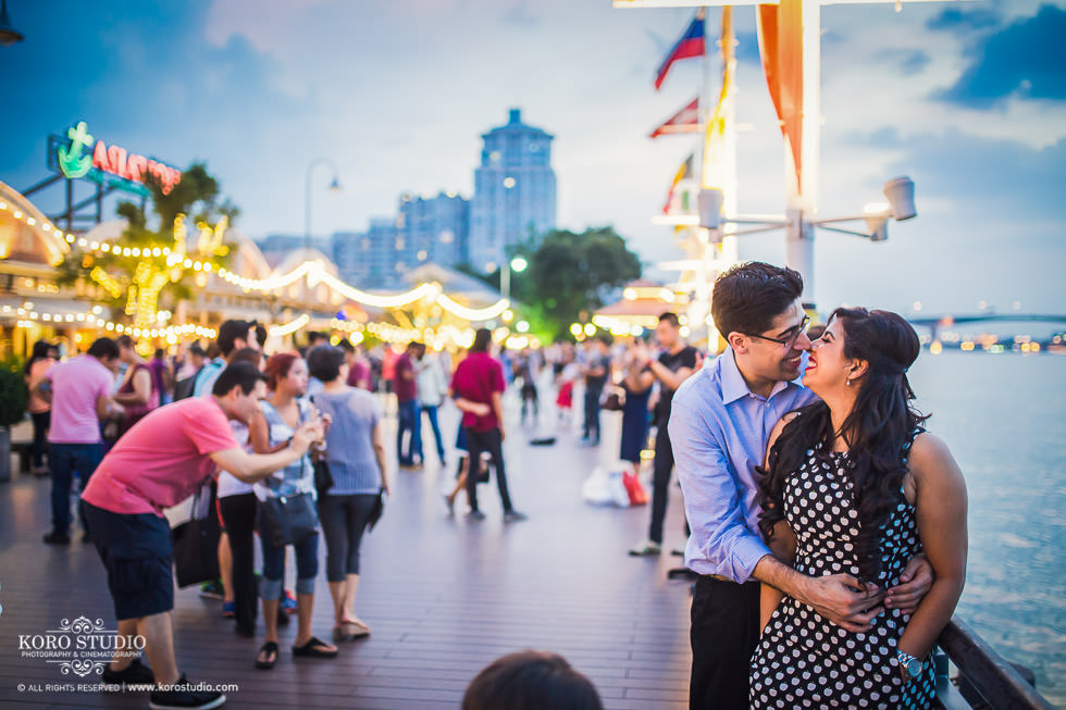 Asiatique The Riverfront Pre Wedding / Wedding Engagement Bhag and Zhenya from Indian 28 Indian Pre-Wedding in Bangkok at Asiatique