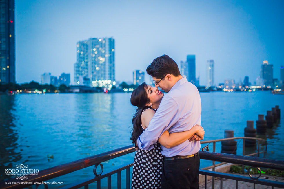 Asiatique The Riverfront Pre Wedding / Wedding Engagement Bhag and Zhenya from Indian 29 Indian Pre-Wedding in Bangkok at Asiatique