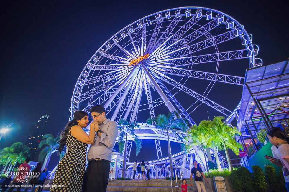 Asiatique The Riverfront Pre Wedding / Wedding Engagement Bhag and Zhenya from Indian 33 Indian Pre-Wedding in Bangkok at Asiatique